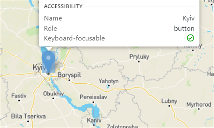 Link to Accessible Maps