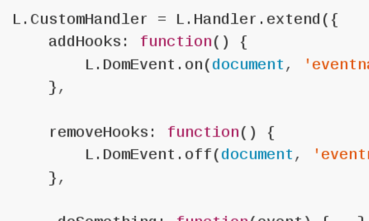 Link to Extending Maplair: Handlers and Controls